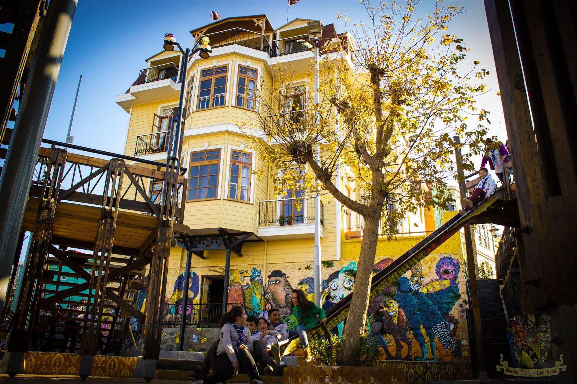 Hotel Boutique Casa Vander Valparaíso Esterno foto